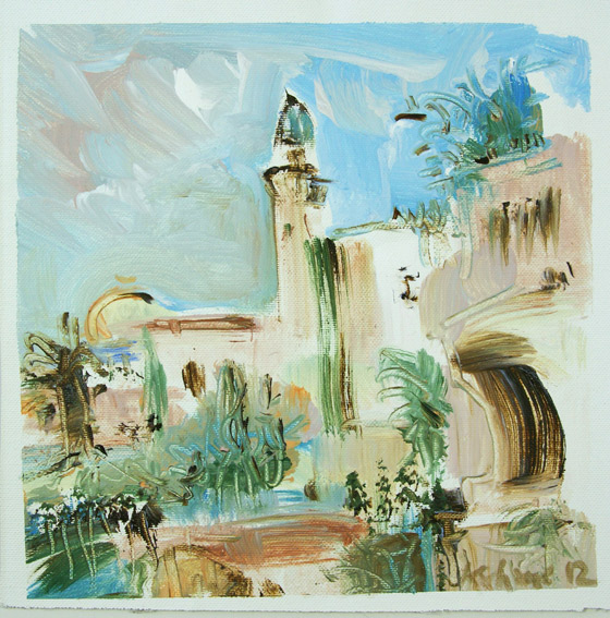 Sabine Kahane: Häuser in Jerusalem